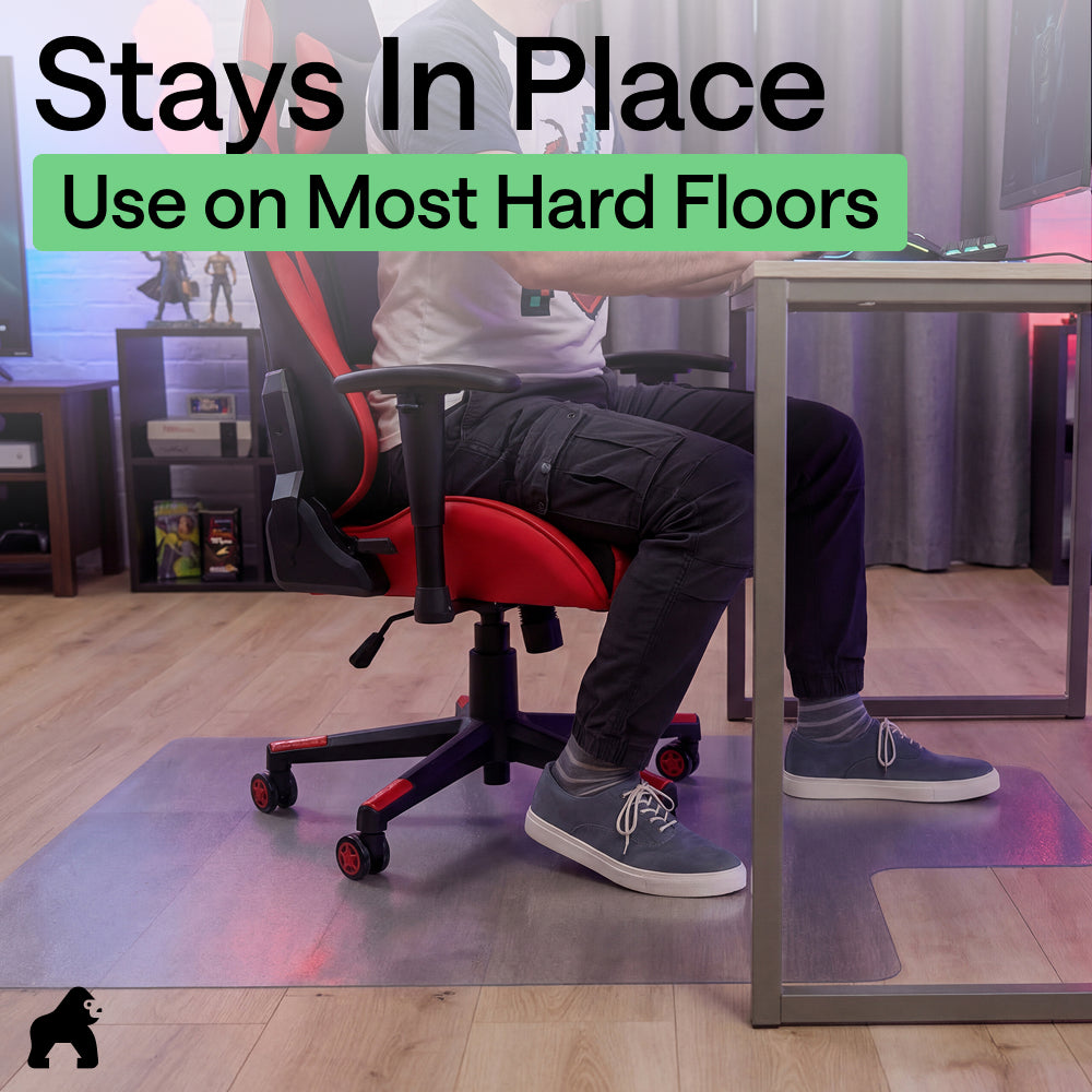Hardwood Floor Chair Mat Gorilla Grip