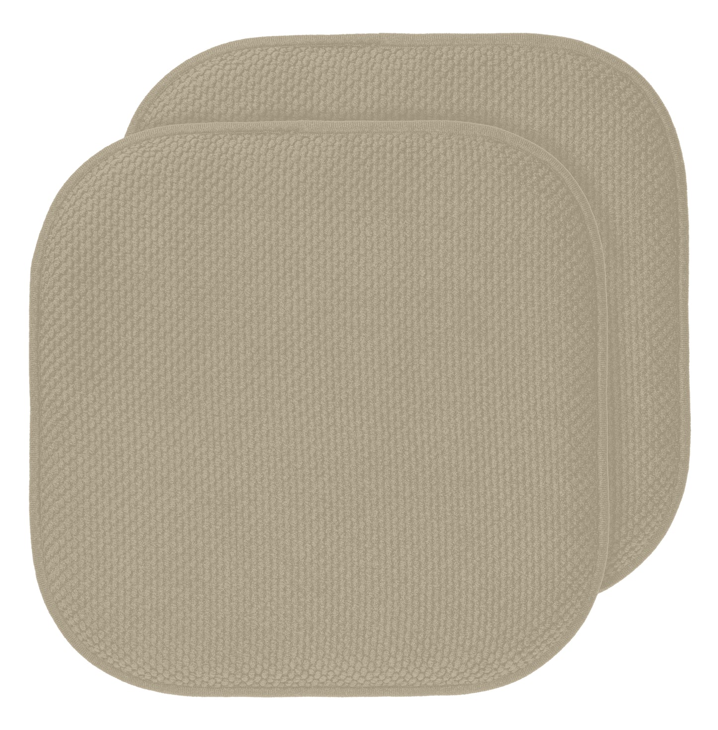 Chair Pad Gorilla Grip Beige 16" x 16" (2 Pack)