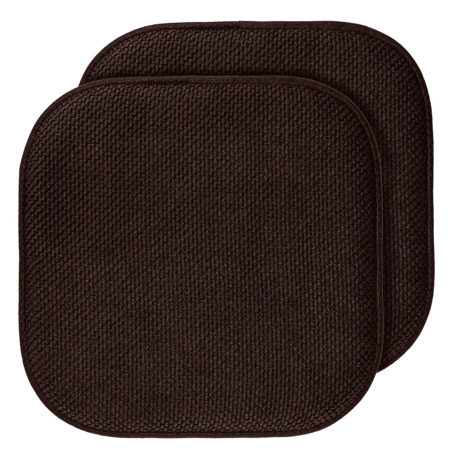 Chair Pad Gorilla Grip Brown 16" x 16" (2 Pack)