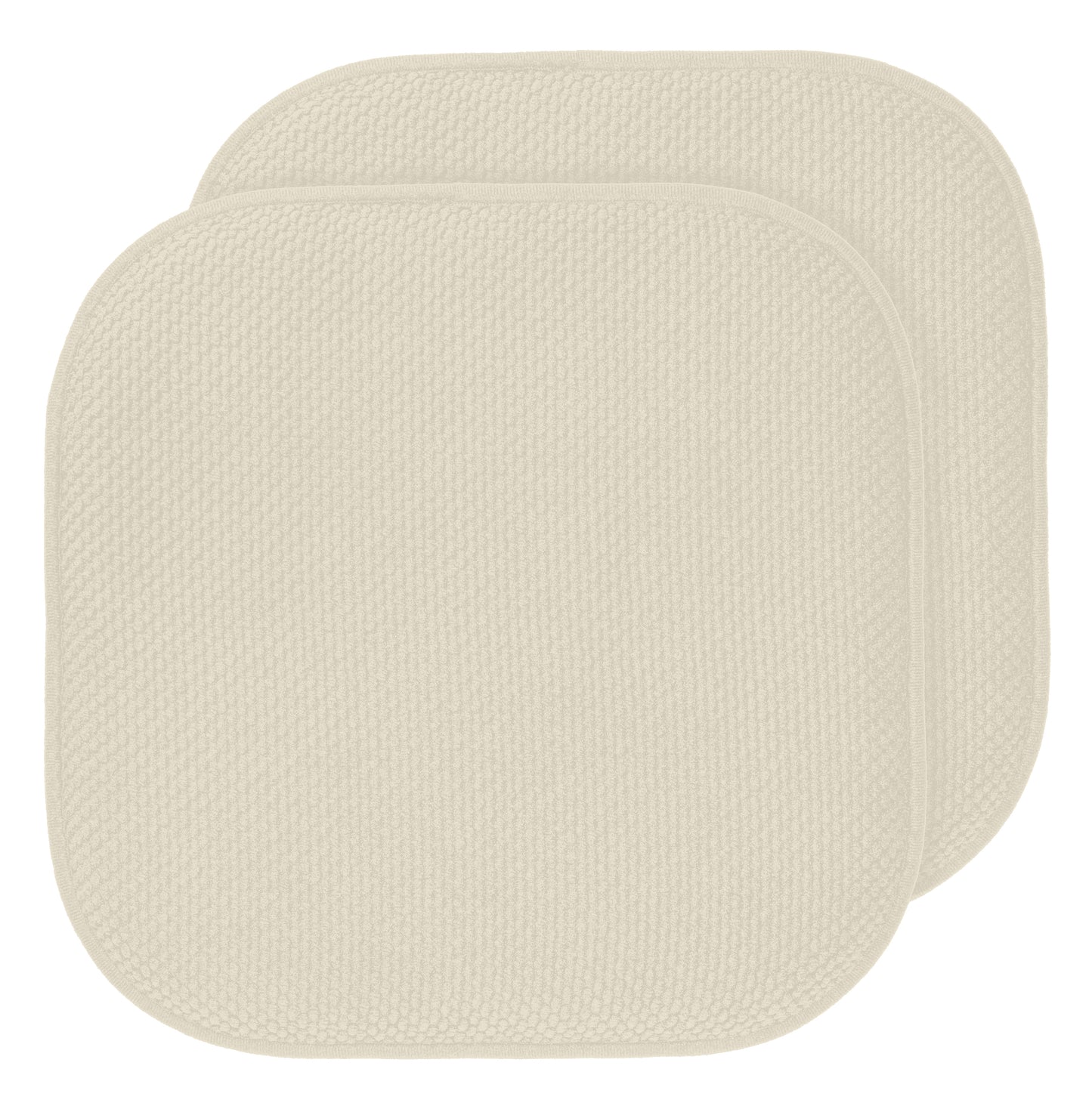 Chair Pad Gorilla Grip Cream 16" x 16" (2 Pack)