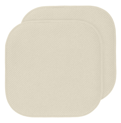 Chair Pad Gorilla Grip Cream 16" x 16" (2 Pack)