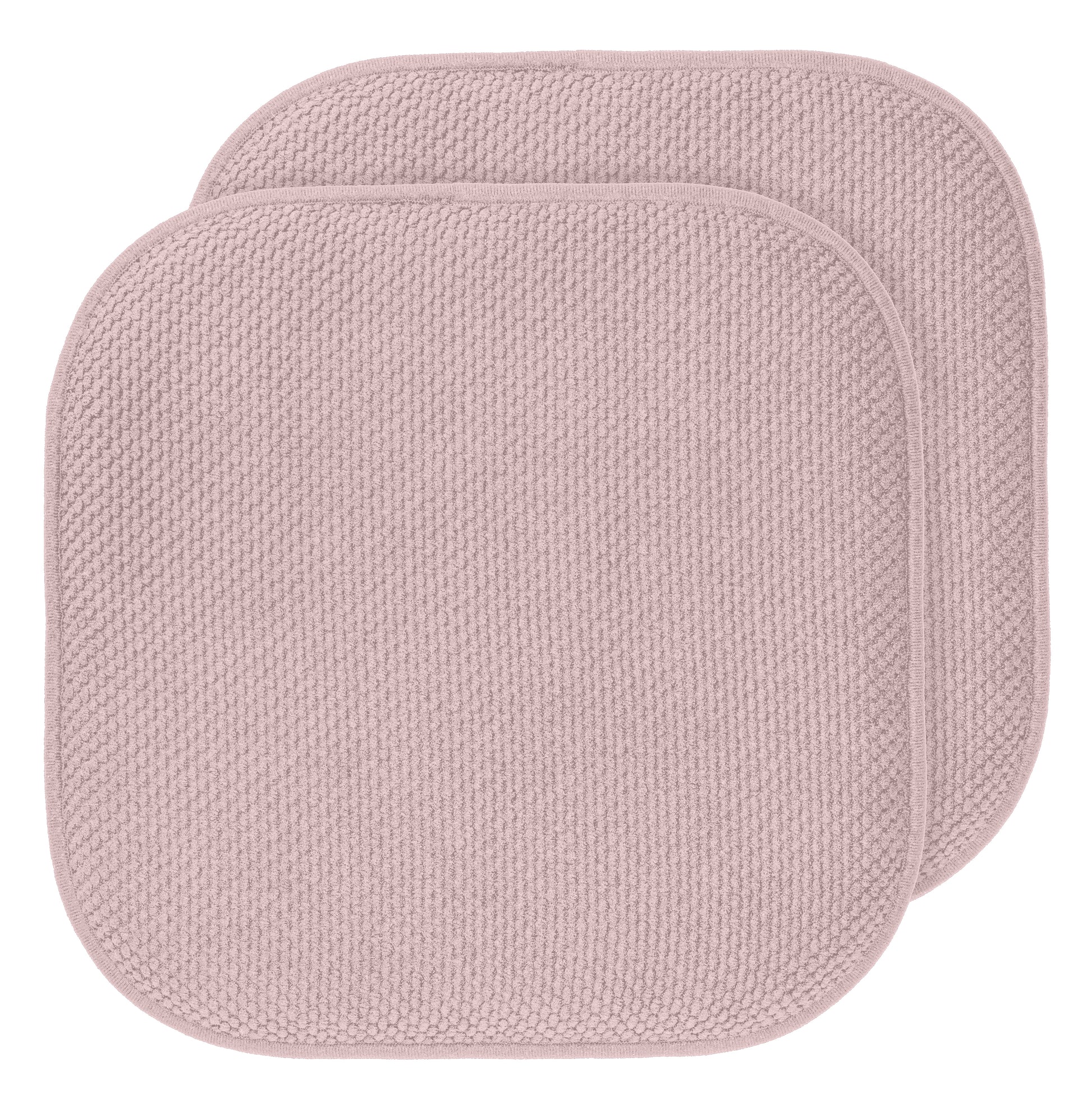 Chair Pad Gorilla Grip Dusty Rose 16" x 16" (2 Pack)