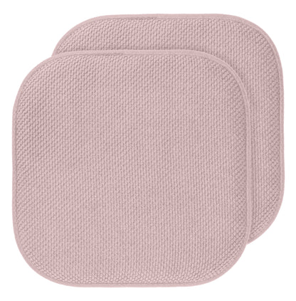 Chair Pad Gorilla Grip Dusty Rose 16" x 16" (2 Pack)