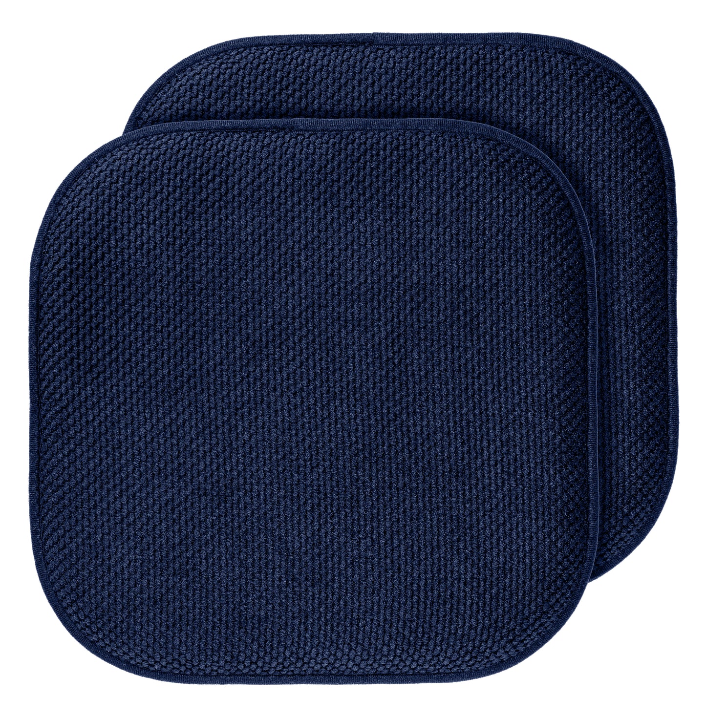 Chair Pad Gorilla Grip Navy 16" x 16" (2 Pack)