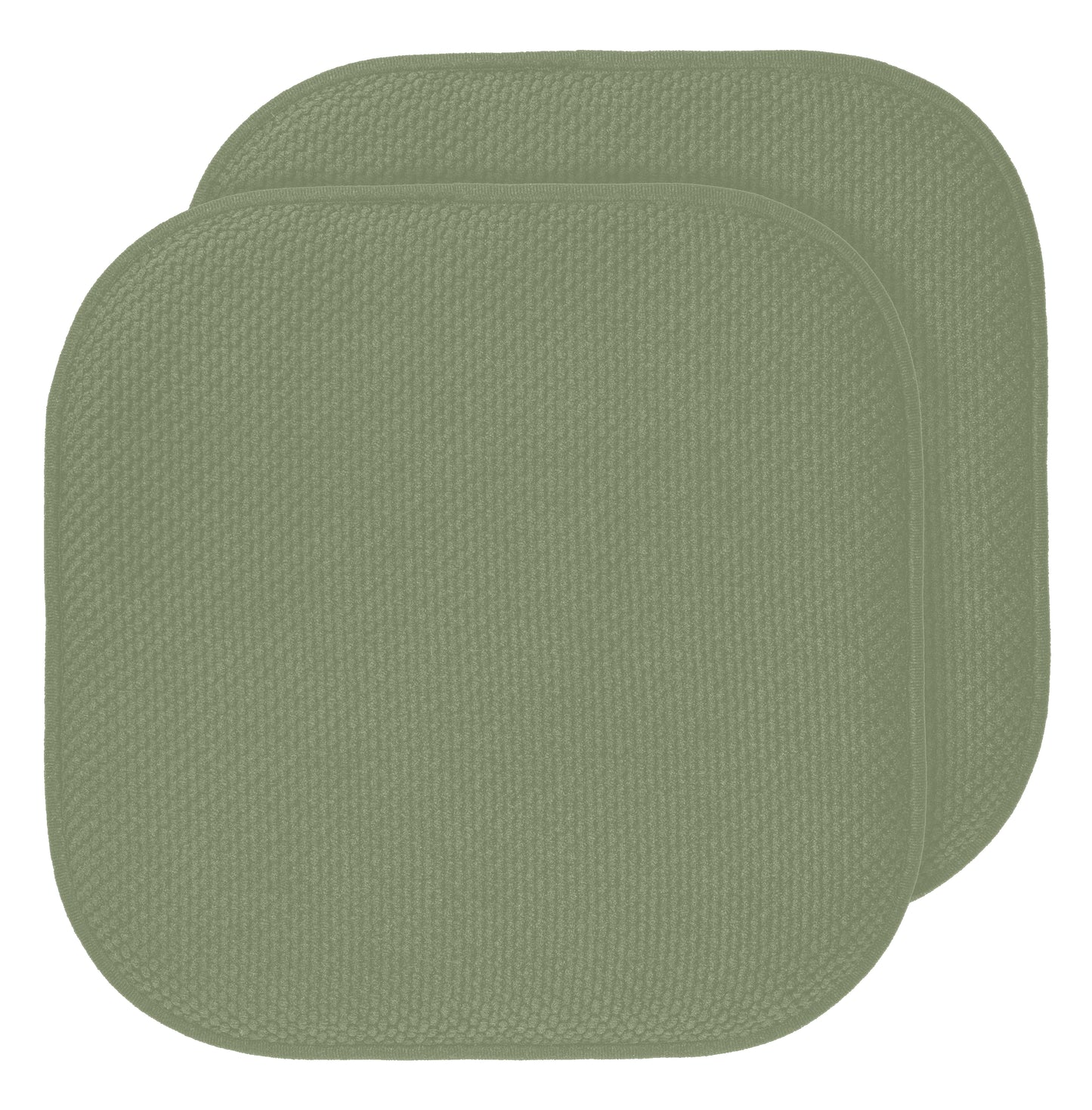 Chair Pad Gorilla Grip Sage 16" x 16" (2 Pack)