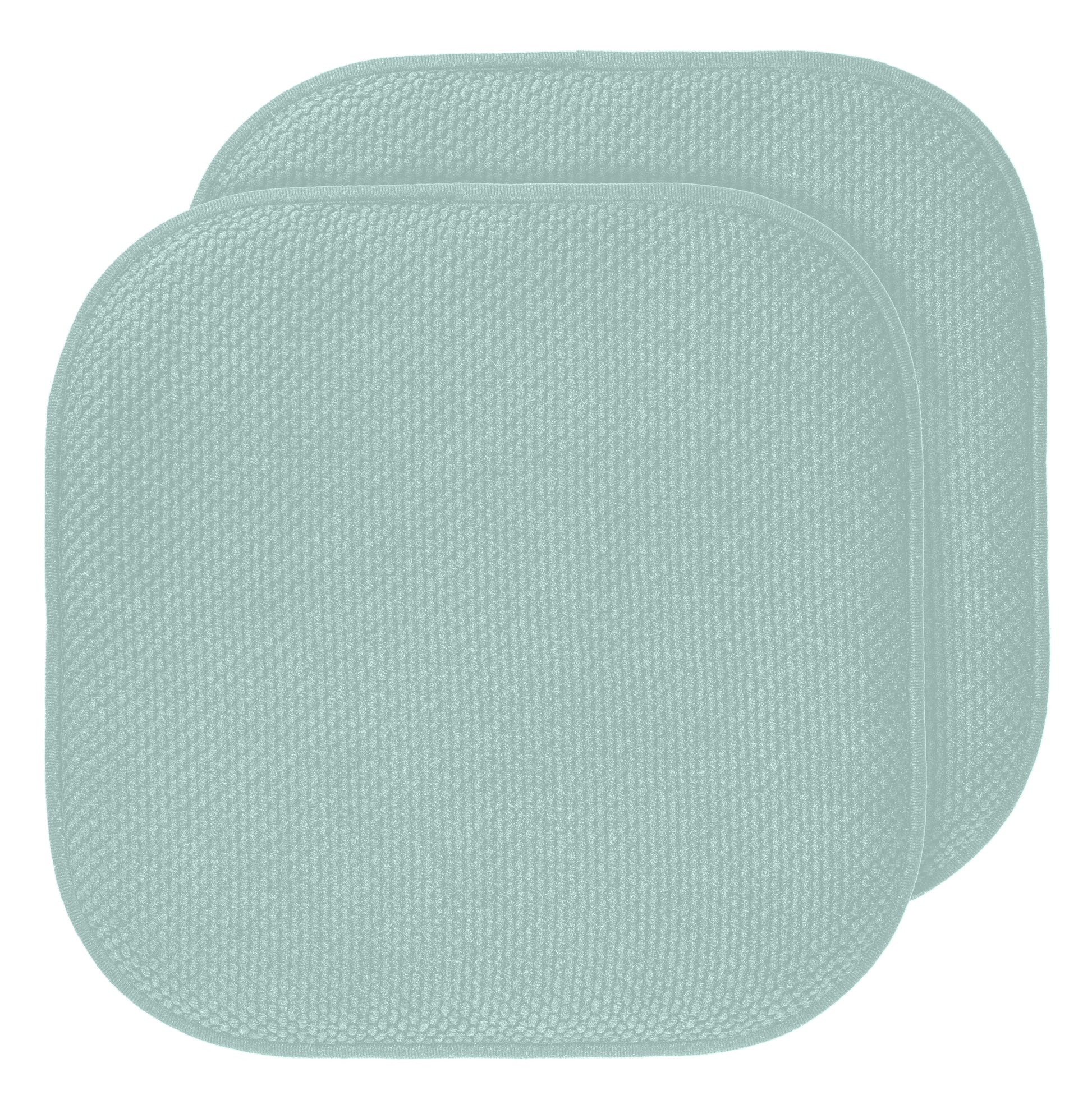 Chair Pad Gorilla Grip Sea Blue 16" x 16" (2 Pack)