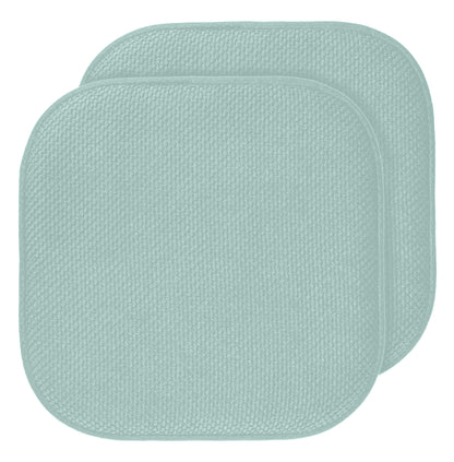 Chair Pad Gorilla Grip Sea Blue 16" x 16" (2 Pack)