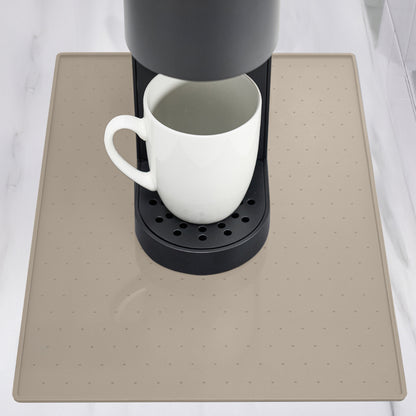 Coffee Mat Gorilla Grip Almond 10" x 14"