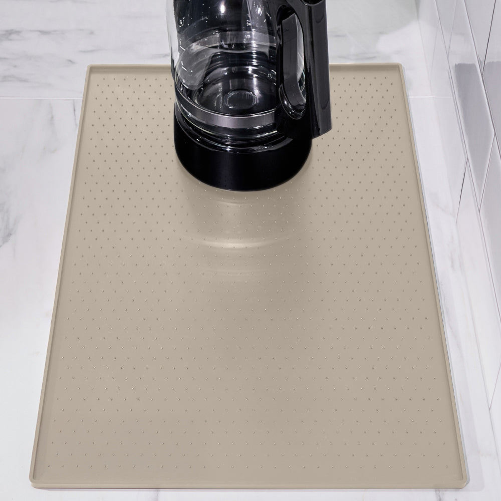 Coffee Mat Gorilla Grip Almond 11.5" x 18.5"