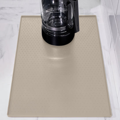 Coffee Mat Gorilla Grip Almond 11.5" x 18.5"