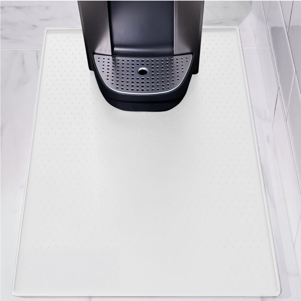 Coffee Mat Gorilla Grip White 15" x 23"