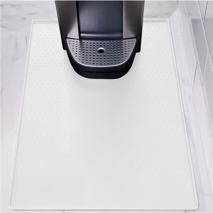 Coffee Mat Gorilla Grip White 15" x 23"