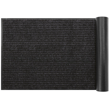 Traffic Guard® Doormat Gorilla Grip Black 29" x 17" 1 Pack