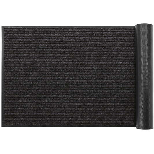 Traffic Guard® Doormat Gorilla Grip Black 29" x 17" 1 Pack