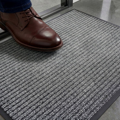 Traffic Guard® Doormat Gorilla Grip Light Gray 29" x 17" 1 Pack