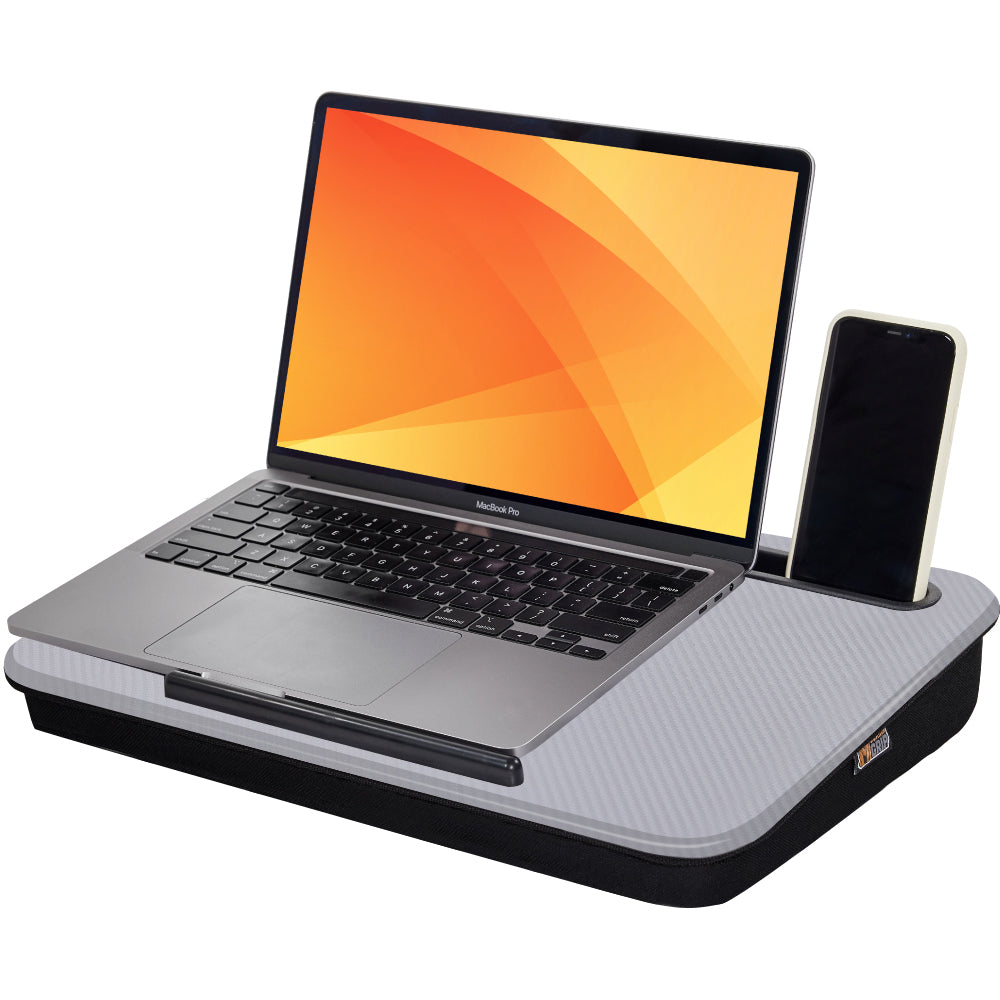 Compact Lap Desk  Gorilla Grip Gray  