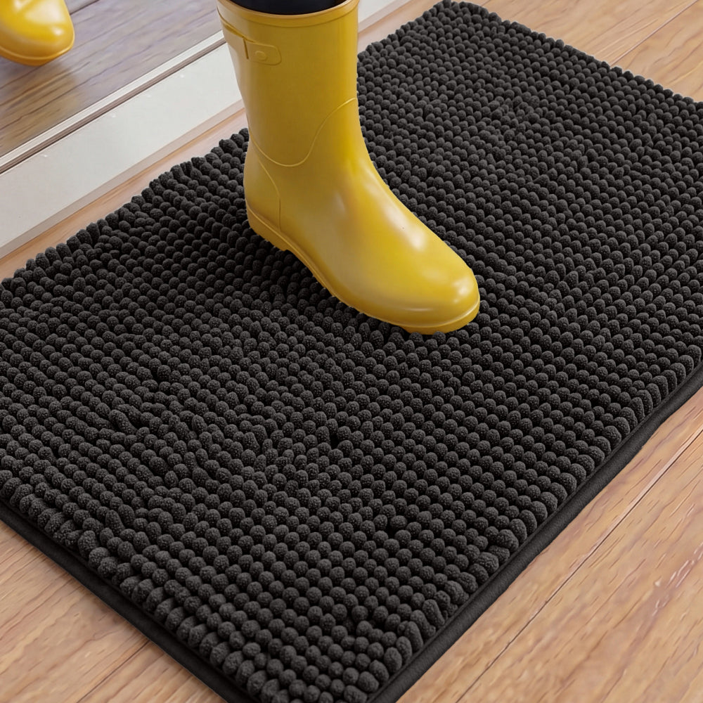 SoakSTOPPER® Doormat Gorilla Grip Black 36" x 24"