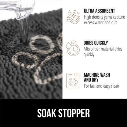 SoakStopper Doormat  Gorilla Grip   