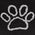 Black and White Paw