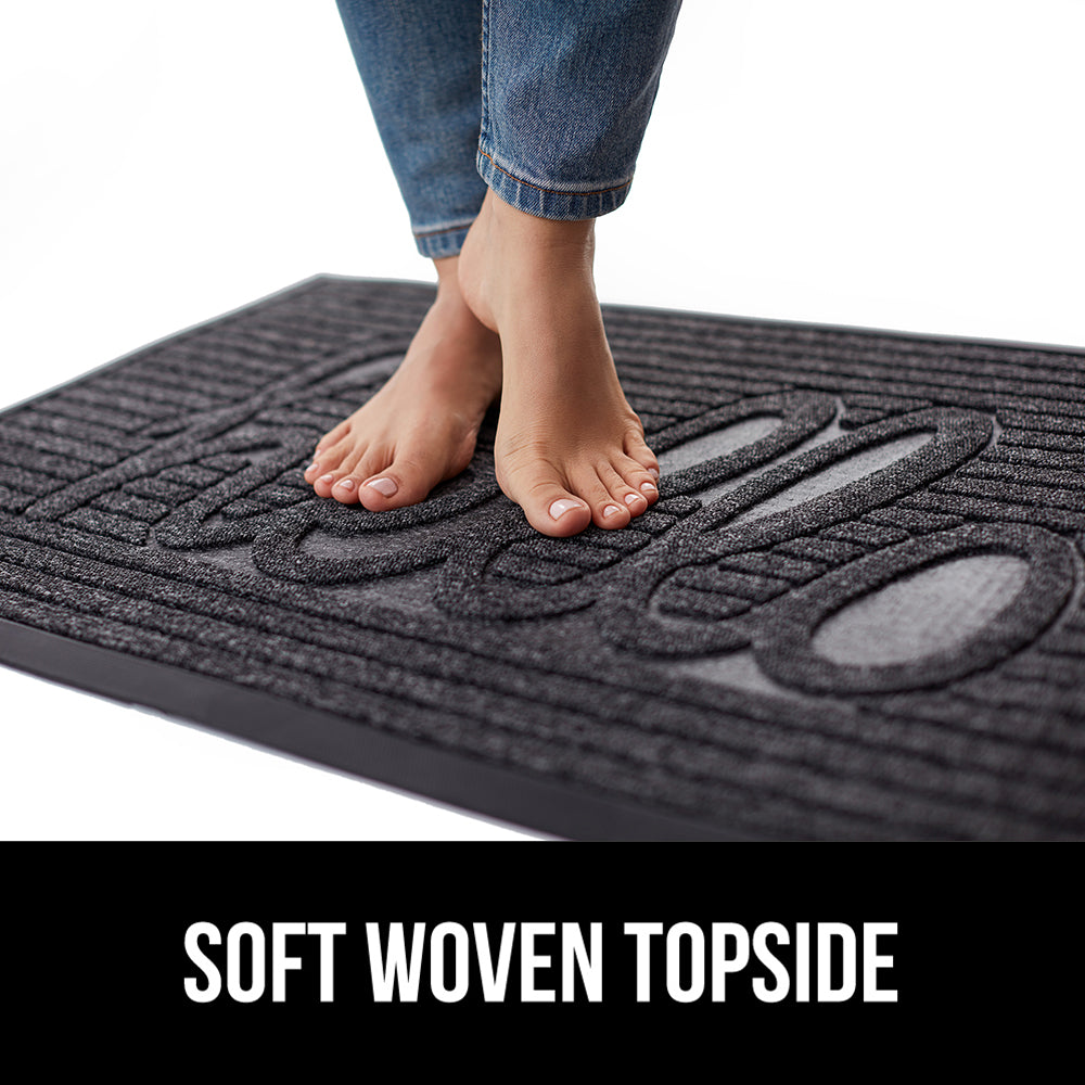 Hello Doormat  Gorilla Grip   