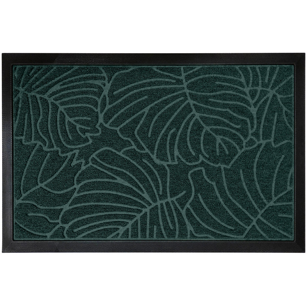 Weathermax Doormat  Gorilla Grip Green Palm 35" x 23" 