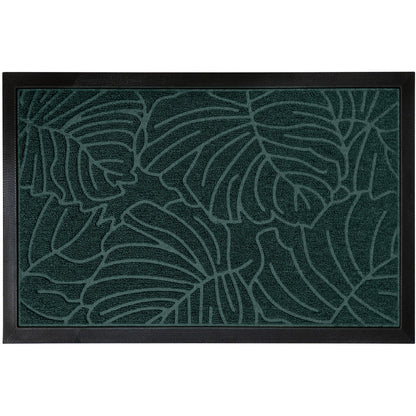 Weathermax Doormat  Gorilla Grip Green Palm 17" x 29" 