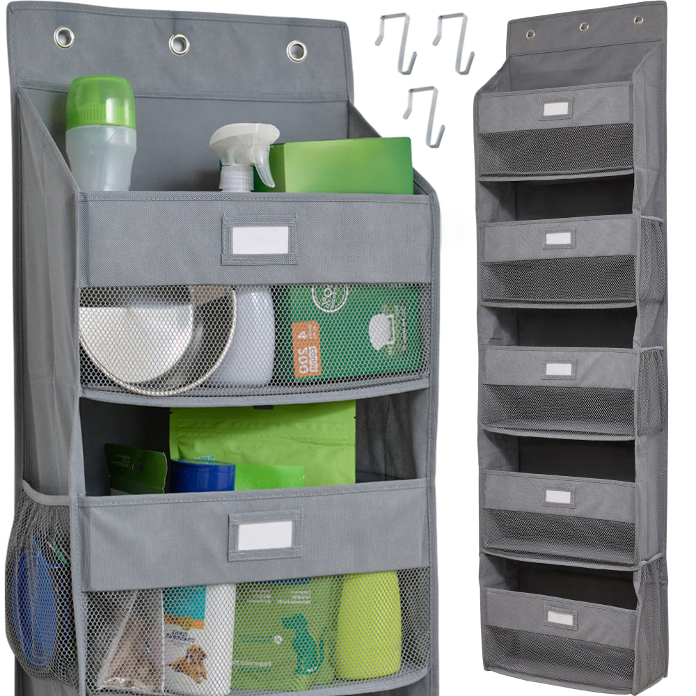 Door Organizer Gorilla Grip Grey