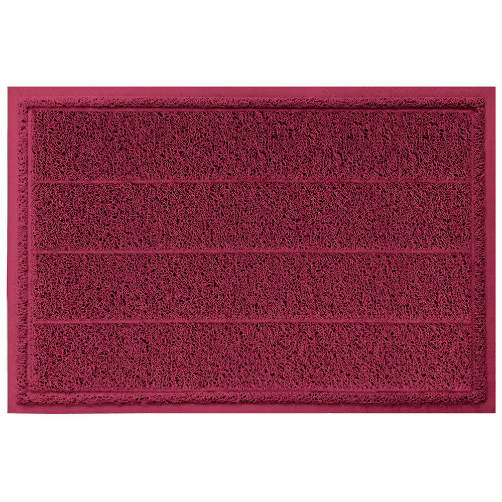 Dirt Grabber Doormat  Gorilla Grip Burgundy 35"x23" 