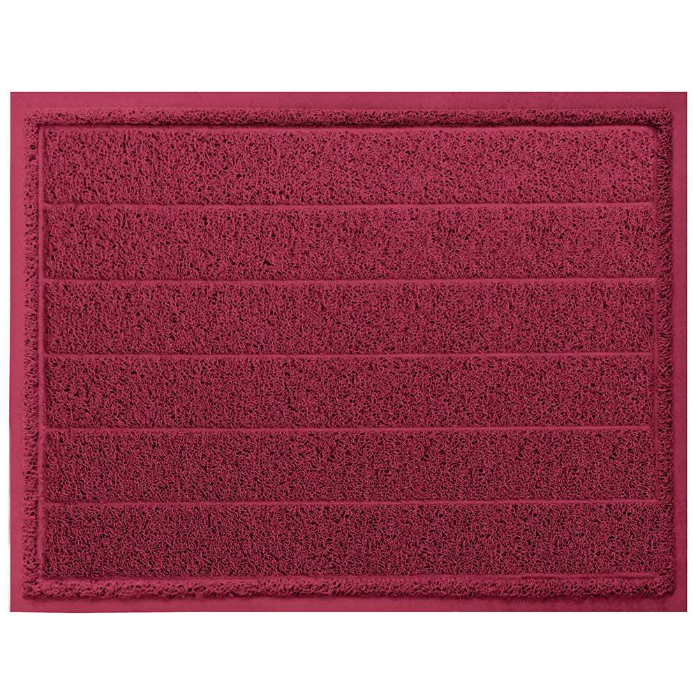 Dirt Grabber Doormat  Gorilla Grip Burgundy 47"x35" 