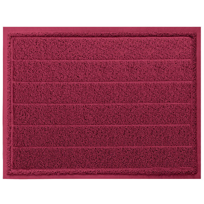 Dirt Grabber Doormat  Gorilla Grip Burgundy 47"x35" 