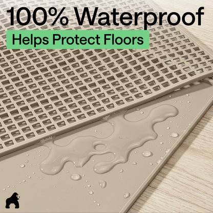 Double Silicone Cat Litter Mat
