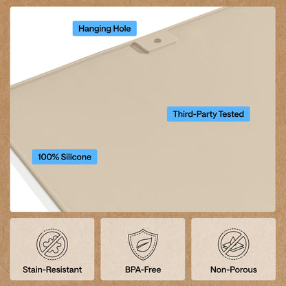 Double Silicone Cat Litter Mat