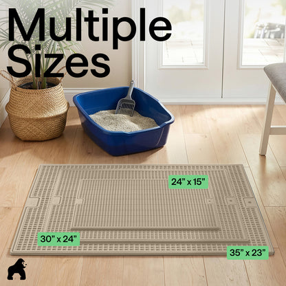 Double Silicone Cat Litter Mat