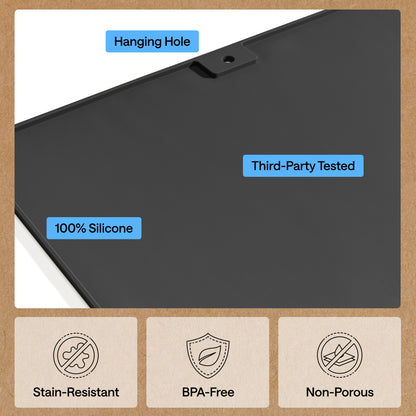 Double Silicone Cat Litter Mat Gorilla Grip