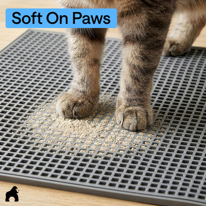 Double Silicone Cat Litter Mat