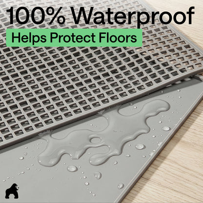 Double Silicone Cat Litter Mat