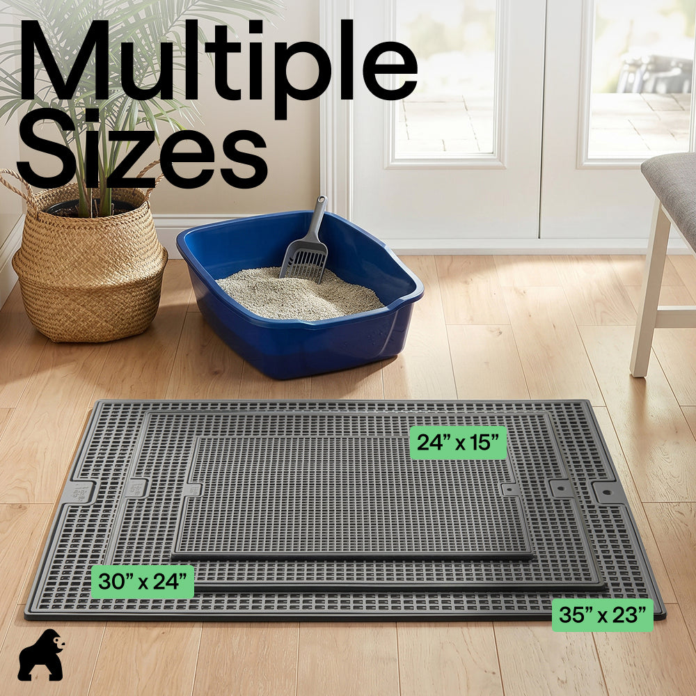Double Silicone Cat Litter Mat