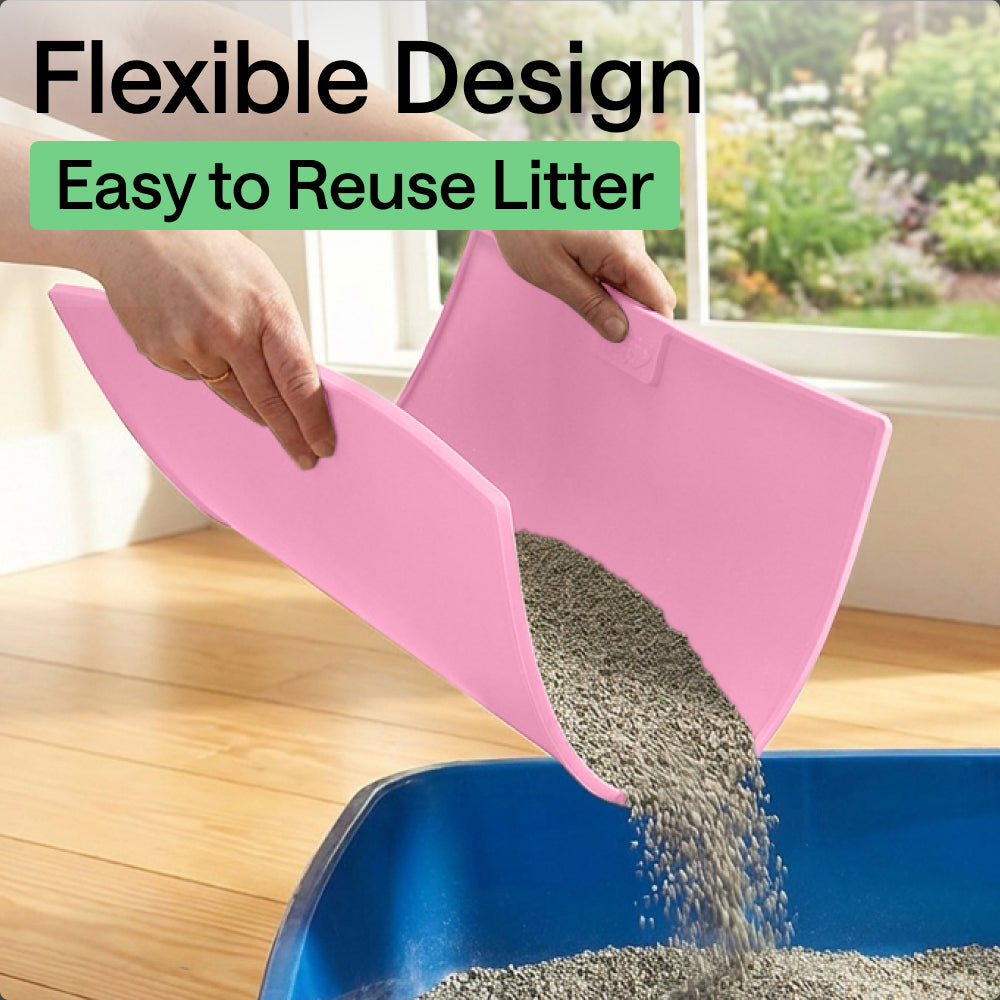 Double Silicone Cat Litter Mat