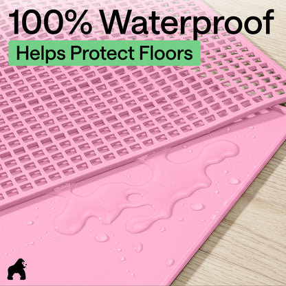 Double Silicone Cat Litter Mat