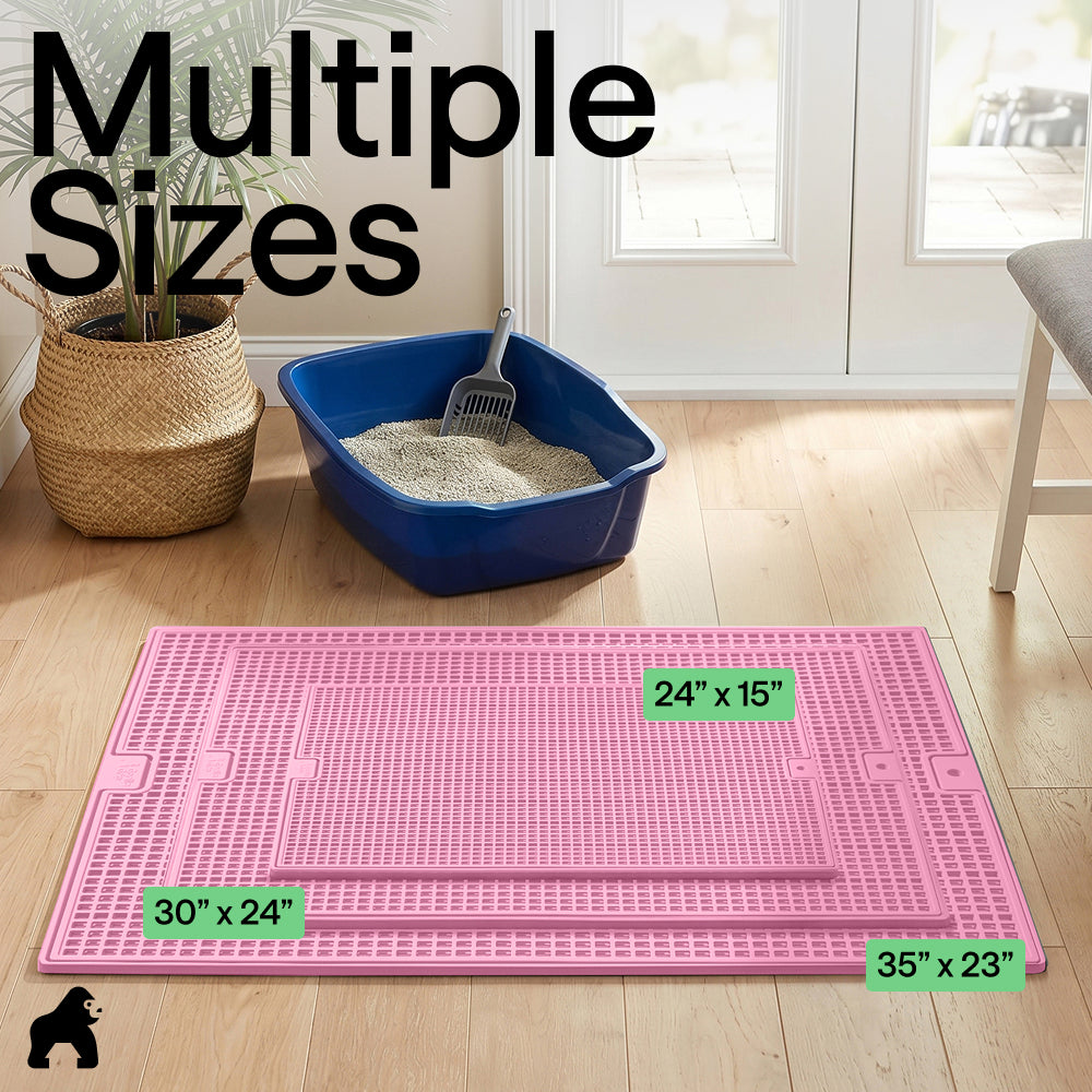 Double Silicone Cat Litter Mat