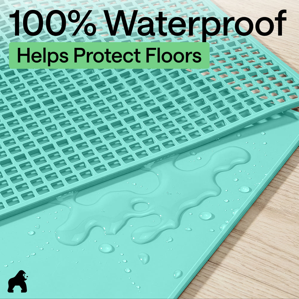 Double Silicone Cat Litter Mat