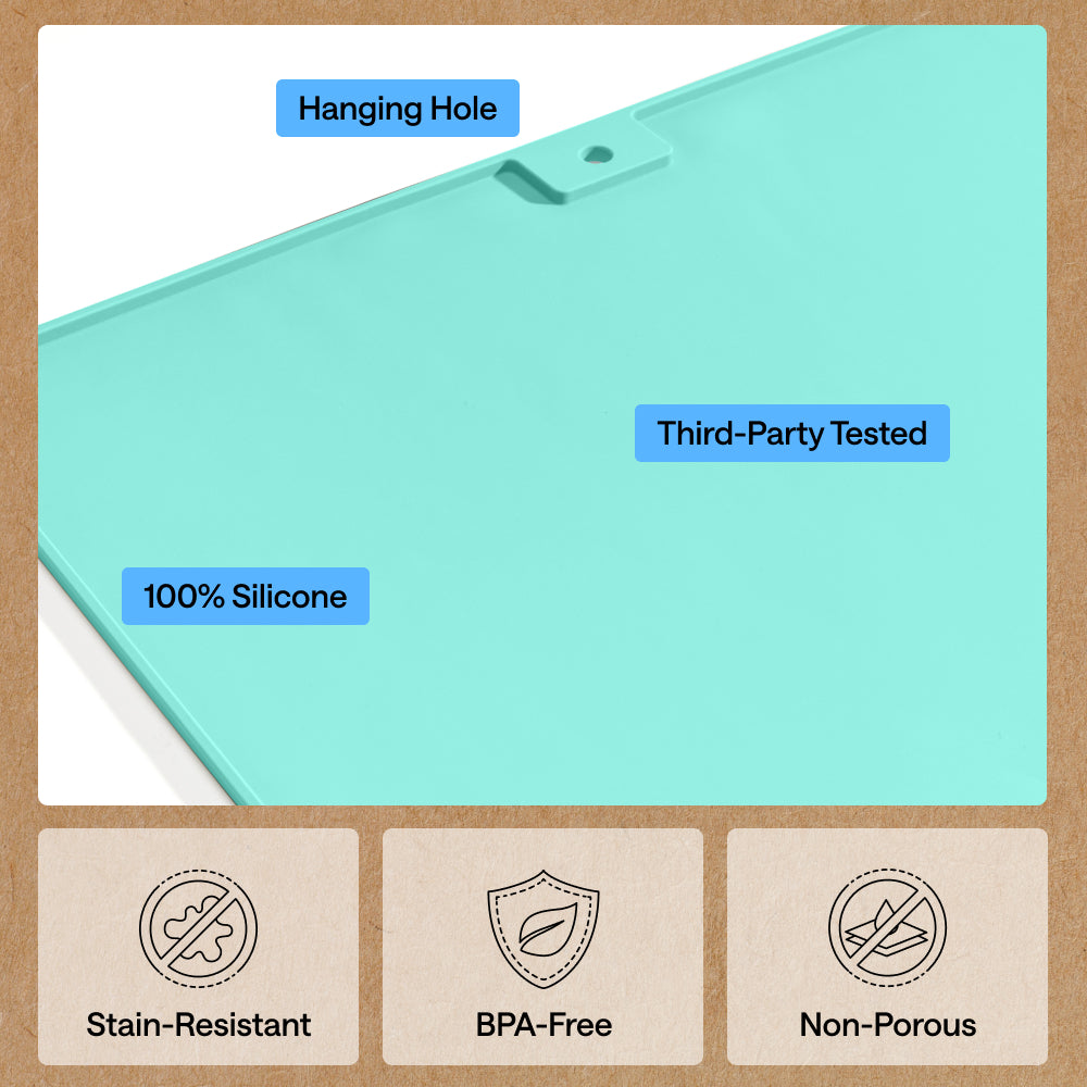 Double Silicone Cat Litter Mat