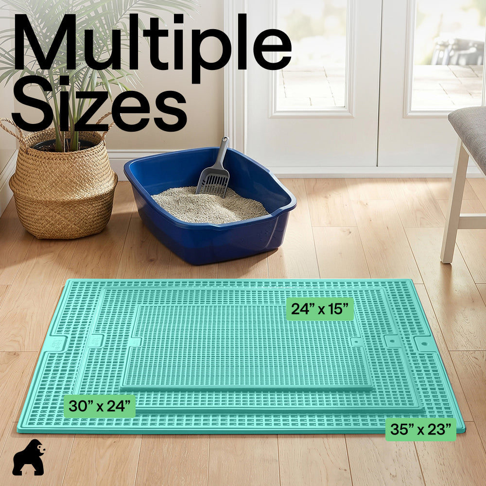 Double Silicone Cat Litter Mat