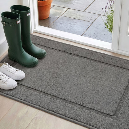 Entry Doormat Gorilla Grip Gray 47 x 30