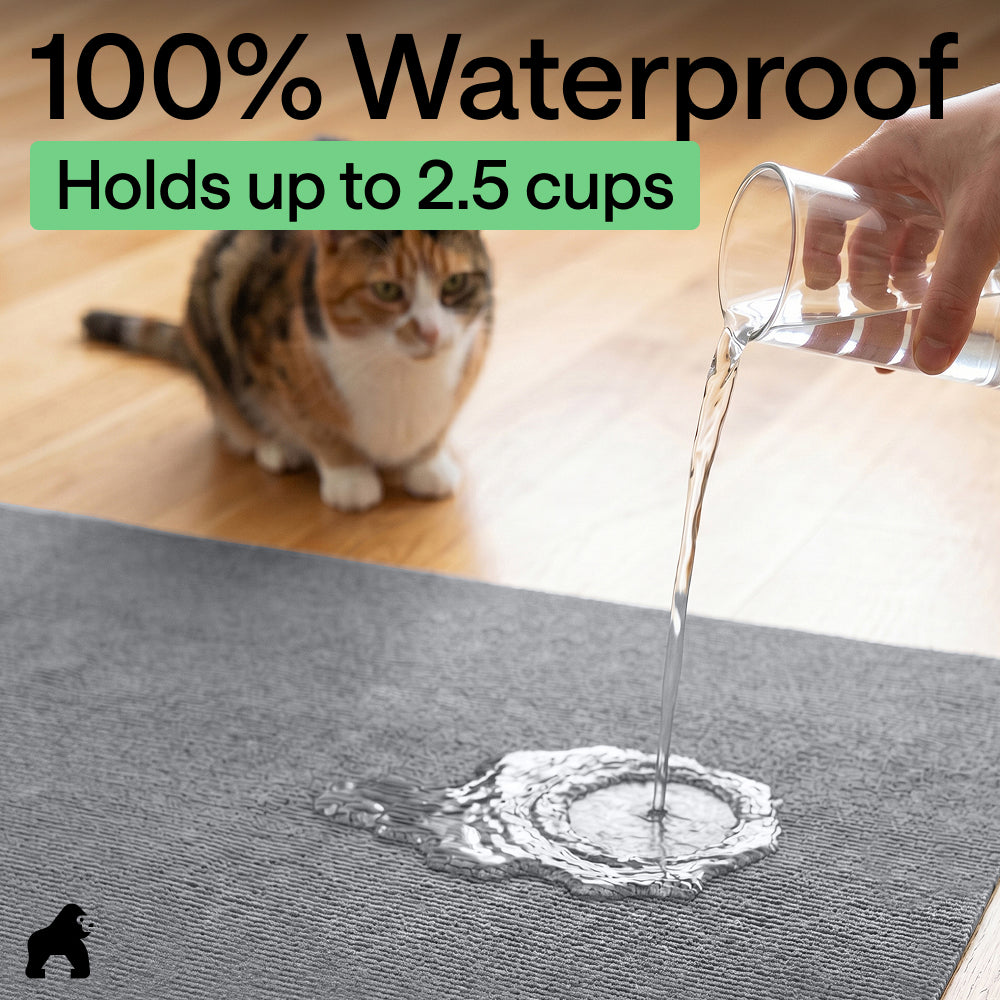 Felt Cat Litter Mat Gorilla Grip