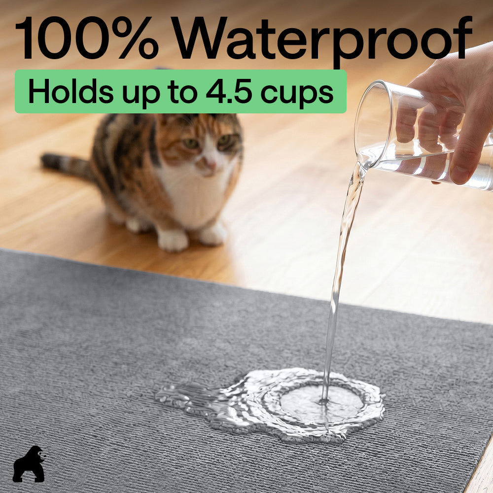 Felt Cat Litter Mat Gorilla Grip