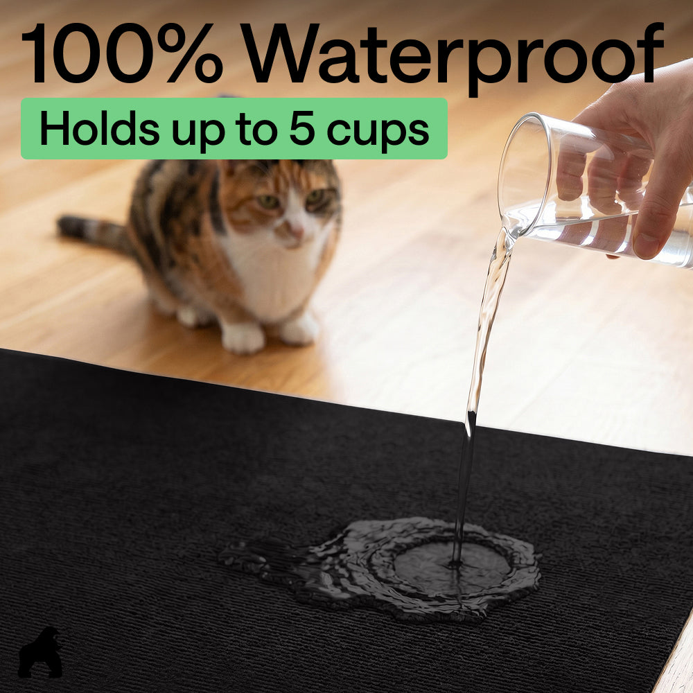 Felt Cat Litter Mat Gorilla Grip