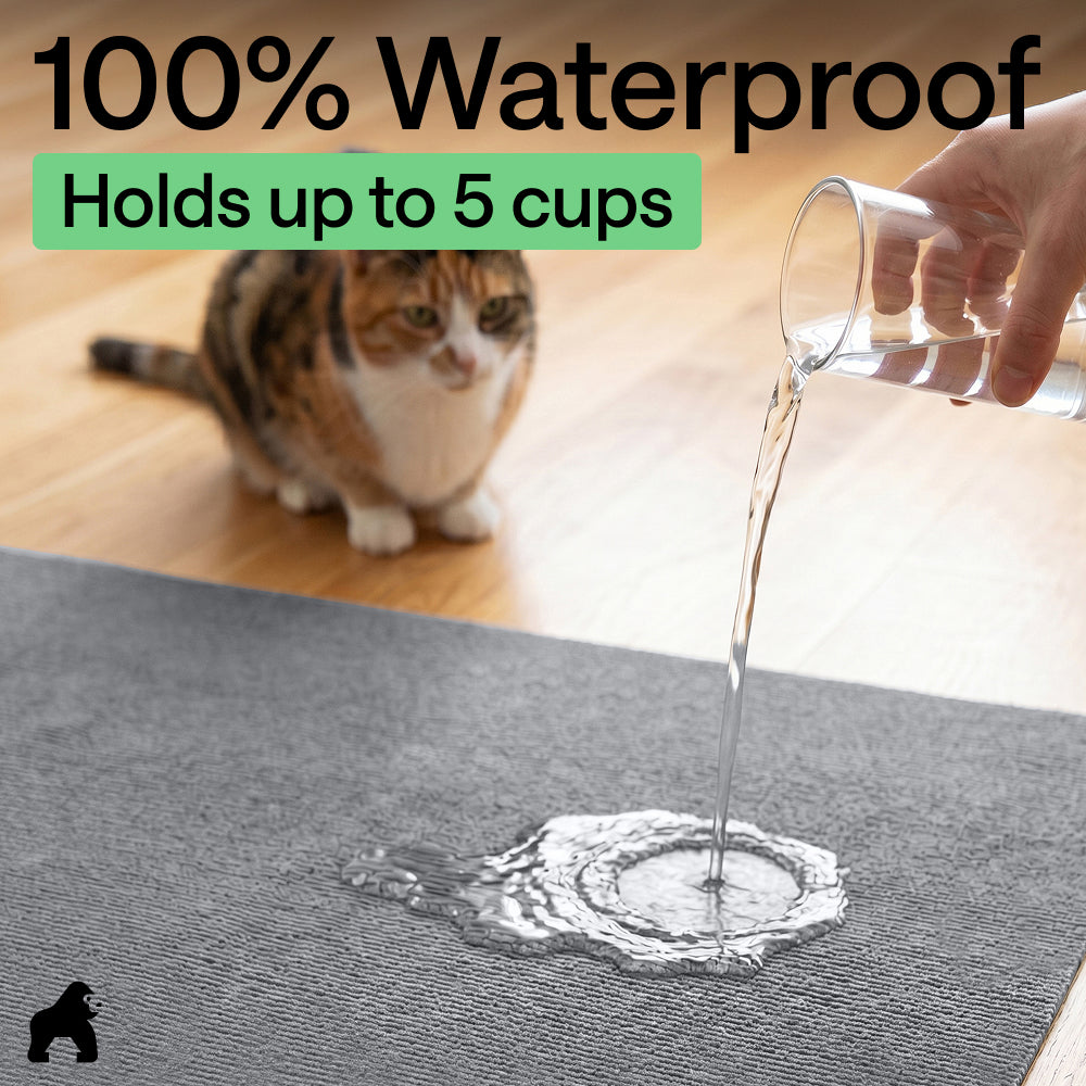 Felt Cat Litter Mat Gorilla Grip
