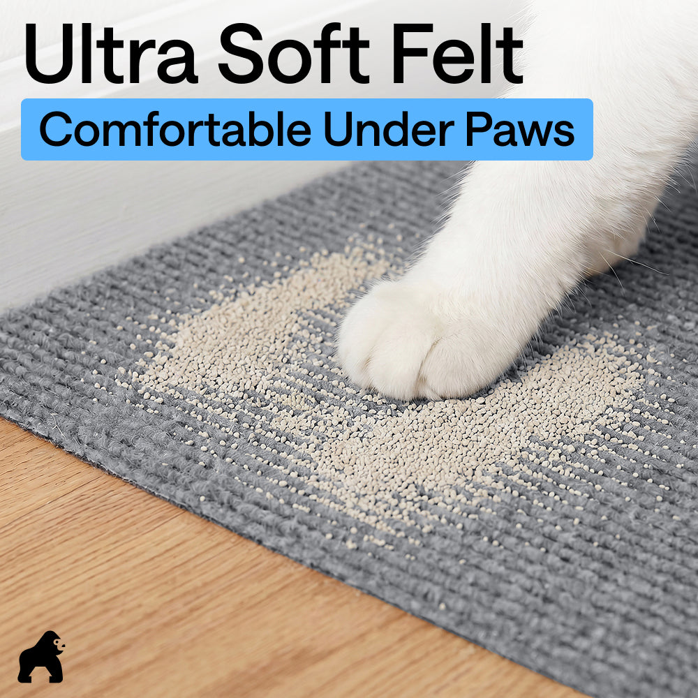 Felt Cat Litter Mat