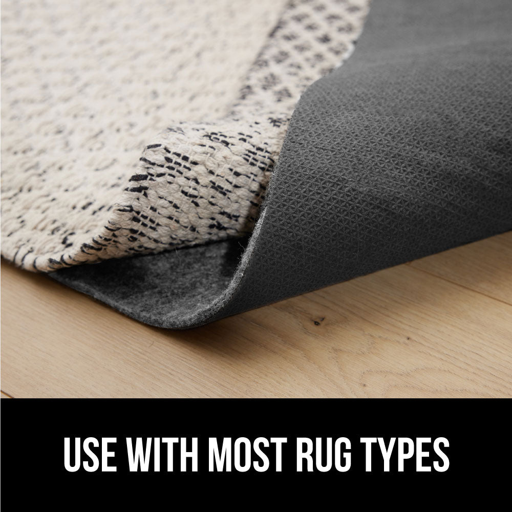 Super Grey Felt & Rubber Runner ( 3' Width ) Rug Pad - Georgia Rug 2024 Pads